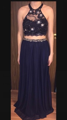 my michelle 2 piece prom dress